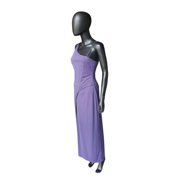 Lavender Stretch Jersey Asymmetrical - Niki Livas - Picture 5 of 11